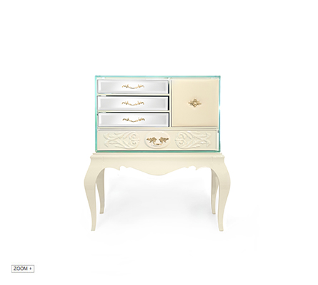 Brooklyn Cream Nightstand BOCA DO LOBO Love Happens