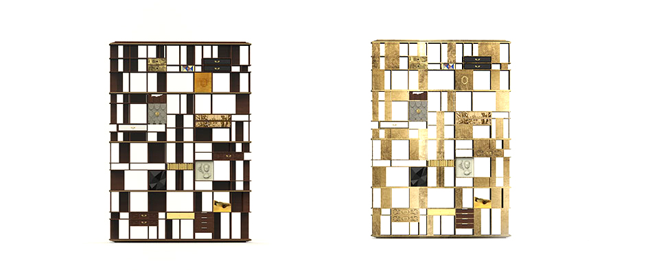 Coleccionista Bookcase  Boca Do Lobo Love Happens