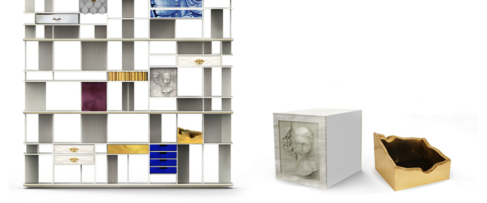 Coleccionista Bookcase  Boca Do Lobo Love Happens