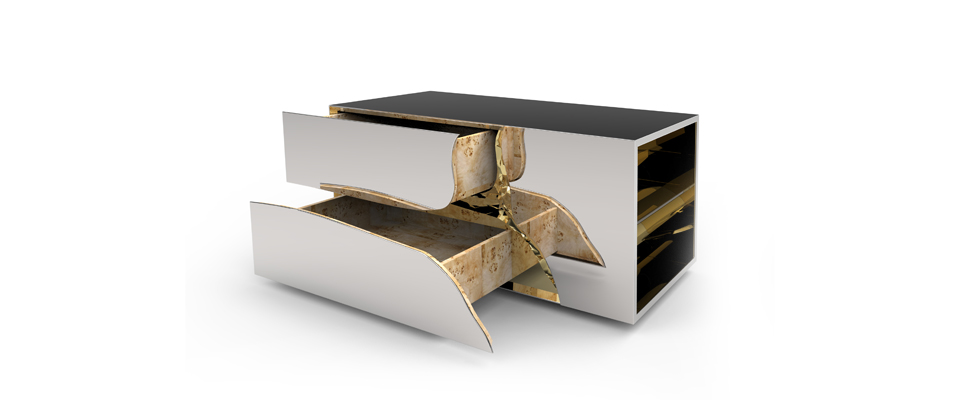 Lapiaz Nightstand  Boca Do Lobo Love Happens