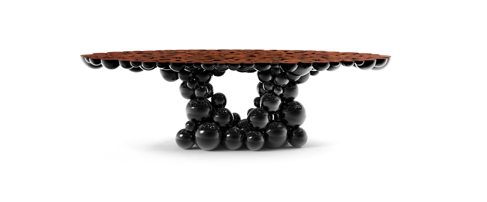 Newton Black Walnut Dining Table  BOCA DO LOBO Love Happens