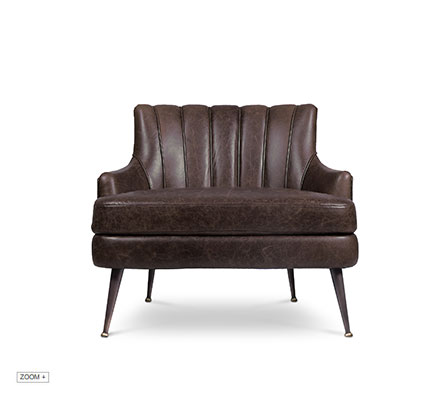 Plum  Armchair  Brabbu Love Happens