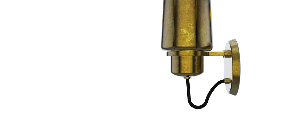 Valkie  Sconce  Brabbu Love Happens