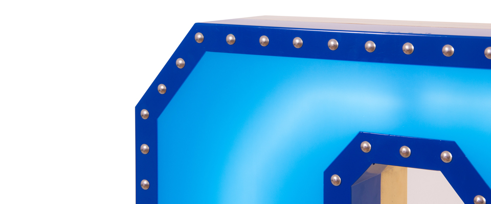 0 Number Graphic Lamp Delightfull Love Happens