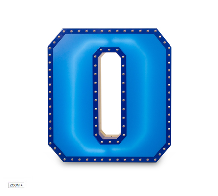 0 Number Graphic Lamp Delightfull Love Happens