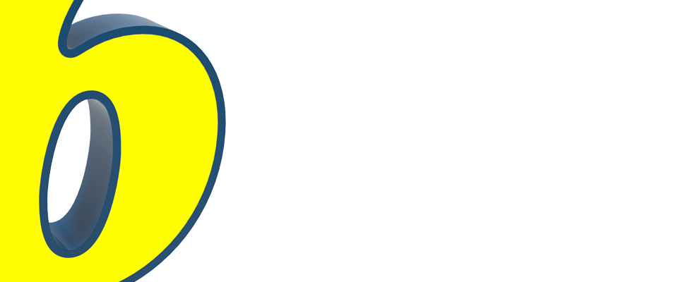 6 Number Graphic Lamp Delightfull Love Happens