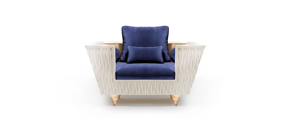 Between Waves Armchair InsidherLand Love Happens