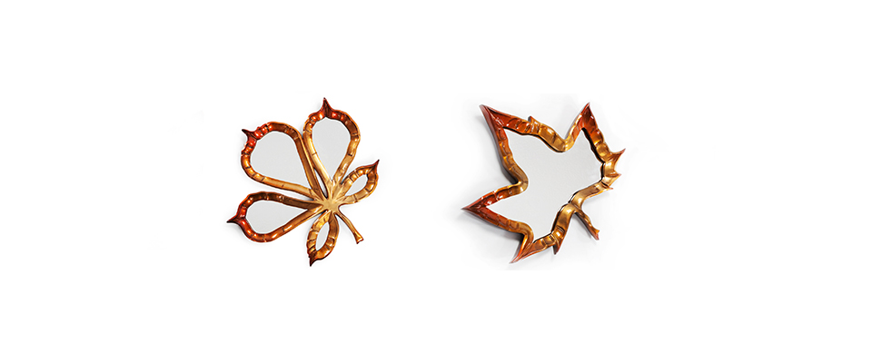 Fallen Leaves Mirror InsidherLand Love Happens