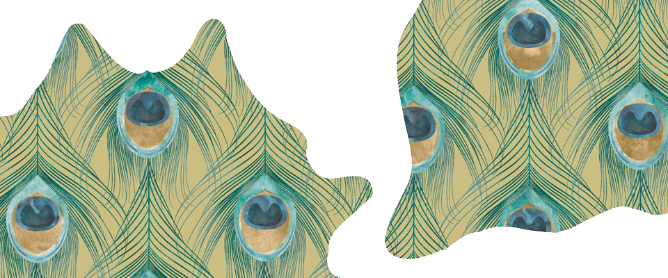 Peacock Glance Rug Miyabi Casa Love Happens