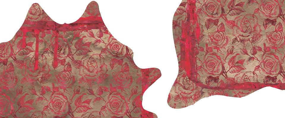 Tear And Roses Red Rug Miyabi Casa Love Happens