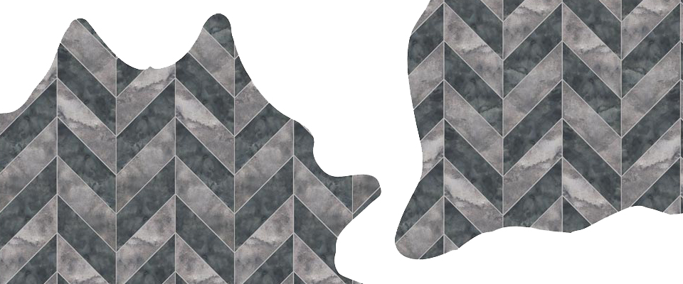  Twiggy Art Black Grey Rug Miyabi Casa Love Happens