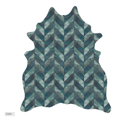  Twiggy Art Blue Green Rug Miyabi Casa Love Happens