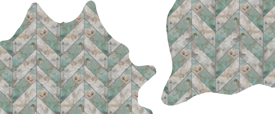  Twiggy Art Green Beige Rug Miyabi Casa Love Happens