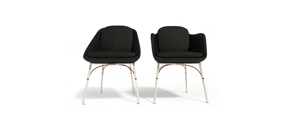 Nero Dining-chair MyFace Love Happens