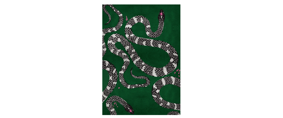 Snake Rug Rug'Society Love Happens