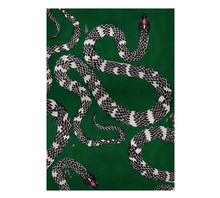 Snake Rug Rug'Society Love Happens