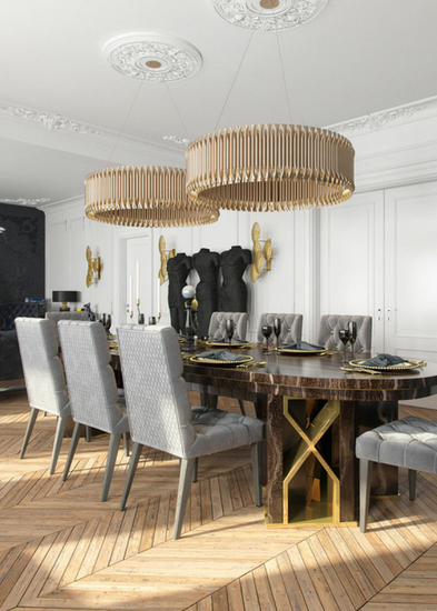 MATHENY ROUND CHANDELIER by DelightFULL