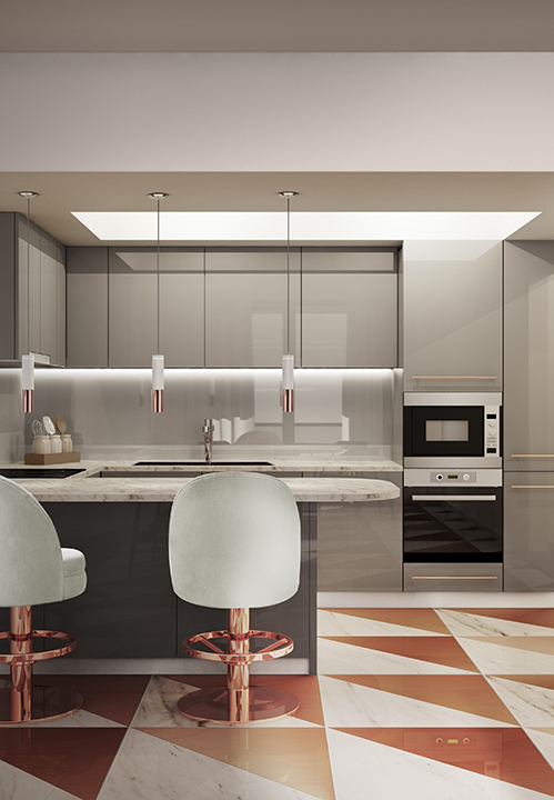 GABLE BAR STOOL by Essential Home