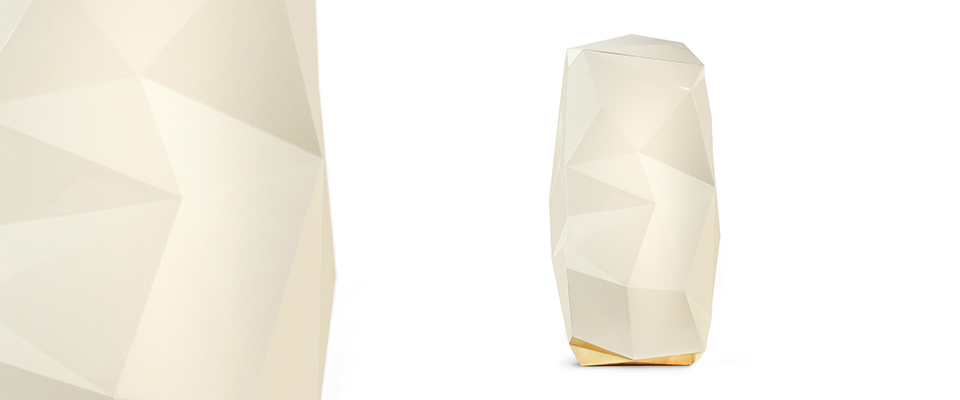 Diamond Cream Luxury Safe Boca do Lobo Love Happens