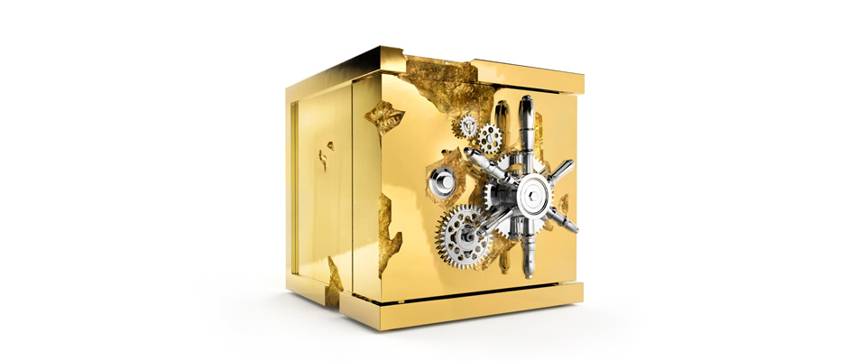Millionaire  JEWELRY SAFE  Boca Do Lobo Love Happens