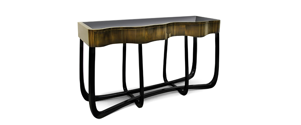 Sinuous Patina Console  BOCA DO LOBO Love Happens
