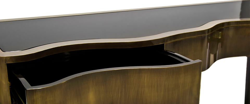 Sinuous Patina Console  BOCA DO LOBO Love Happens