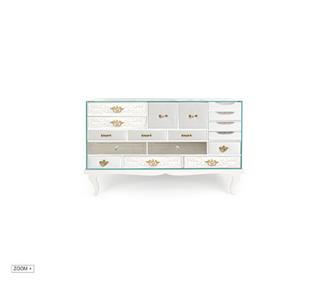 SOHO WHITE Sideboard Boca do Lobo