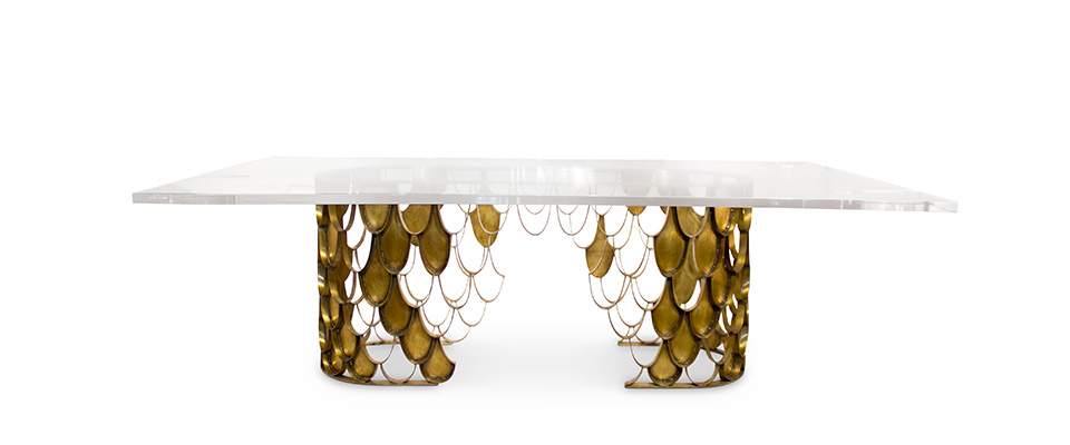 Koi II  Dining Table  Brabbu Love Happens