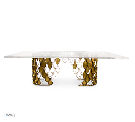 Koi II  Dining Table  Brabbu Love Happens
