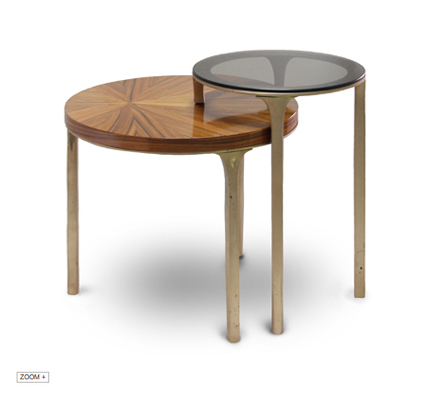Luray Side Table  Brabbu Love Happens