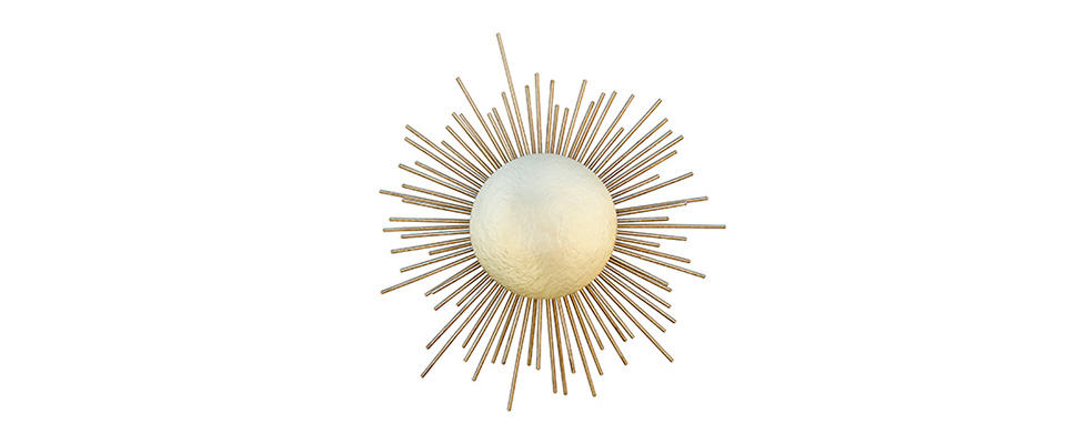 Soleil  Sconce  Brabbu Love Happens