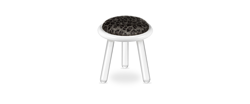 Illusion Leopard Stool  CIRCU Love Happens
