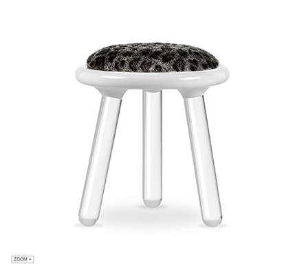 Illusion Leopard Stool CIRCU Love Happens