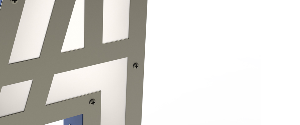 4 Number Graphic Lamp Delightfull Love Happens