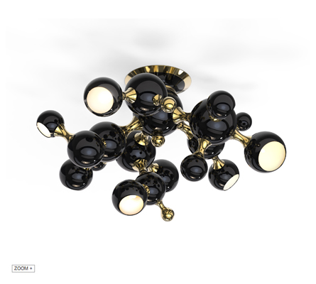 Atomic Ceiling  Chandelier  Delightfull Love Happens