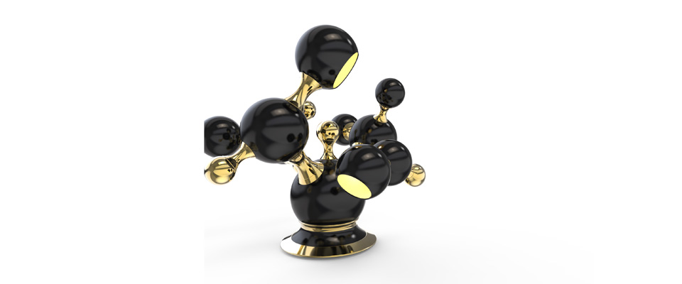 Atomic  Table Lamp Delightfull Love Happens