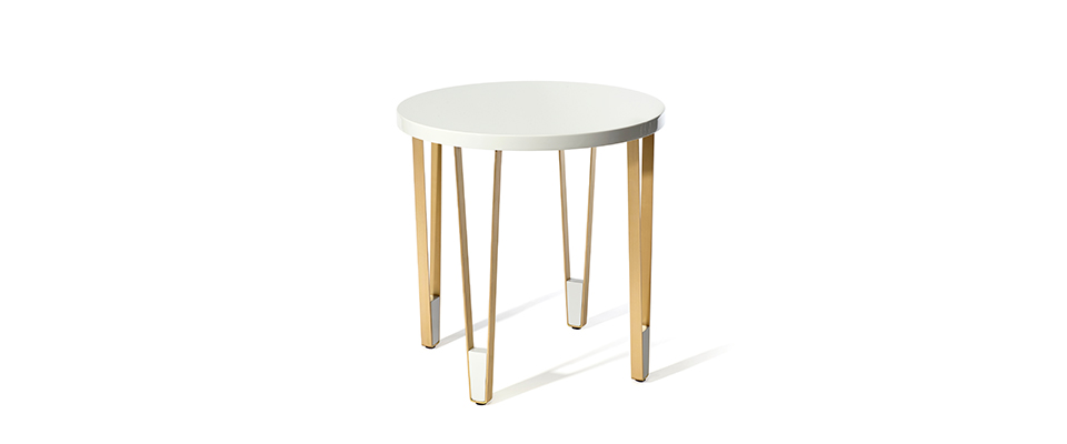 Ionic Round Side Table InsidherLand Love Happens