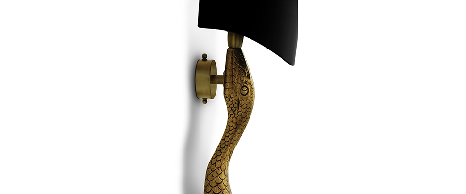 Serpentine Sconce KOKET Love Happens