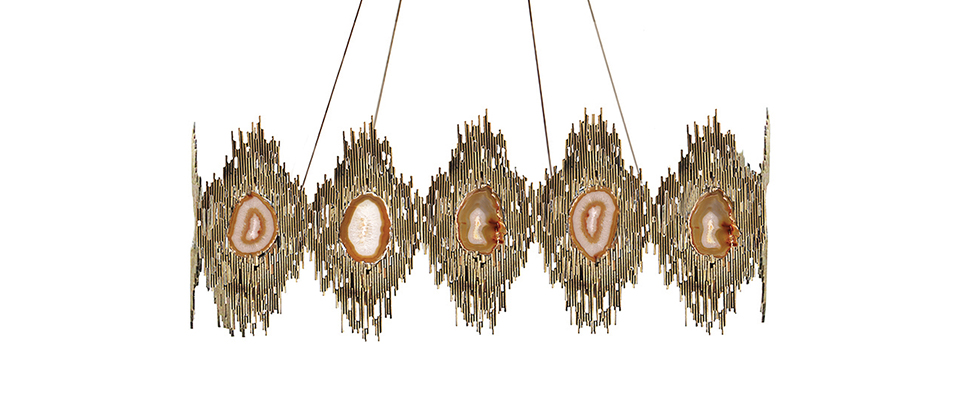 VIVRE RECTANGULAR CHANDELIER by Koket