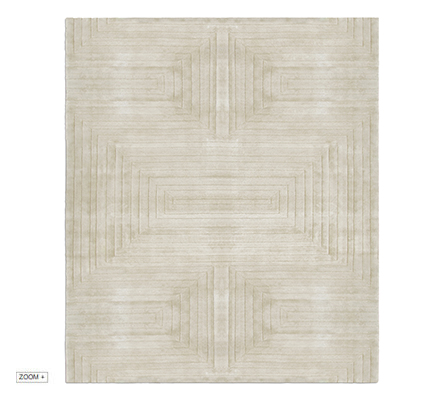 White Garden Rug Rug'Society Love Happens