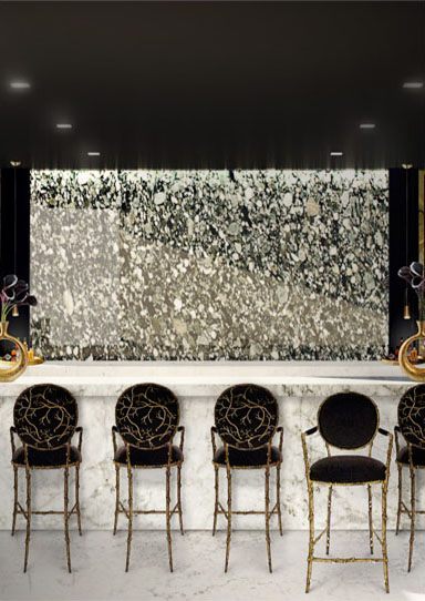 ENCHANTED BAR STOOL by KOKET